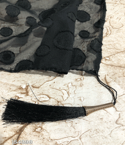 شال دووره مشکی S4398