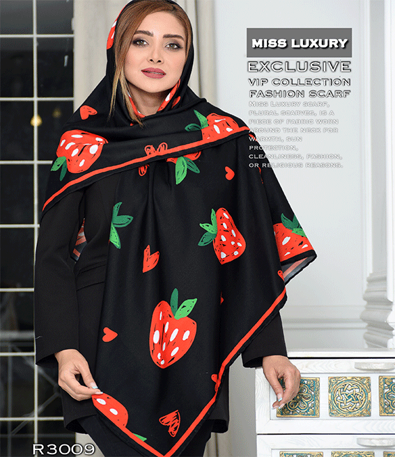 روسری توییل نخ R3009 میس لاکچری