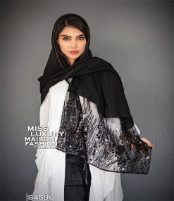 شال مزونی وارداتی S4596 میس لاکچری