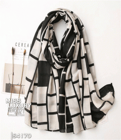 شال نخی وارداتی S4170 میس لاکچری