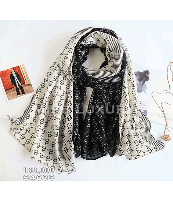 شال نخ پنبه S4633