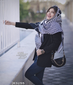 روسری توییل نخ R3255 میس لاکچری