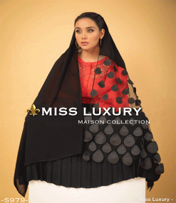 شال کرپ نخ S979 میس لاکچری
