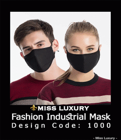 ماسک دولایه M1000 میس لاکچری