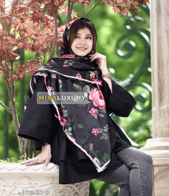 روسری توییل نخ R3278 میس لاکچری