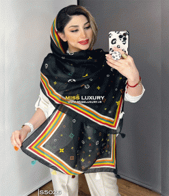 شال نخ پنبه S5026 میس لاکچری