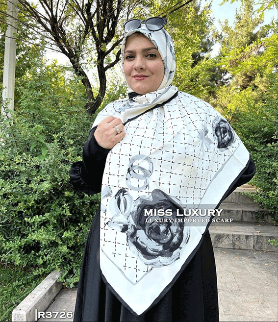 روسری توییل وارداتی R3726 میس لاکچری