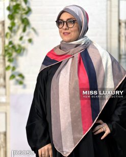 روسری نخی ژاکارد اعلا میس لاکچری