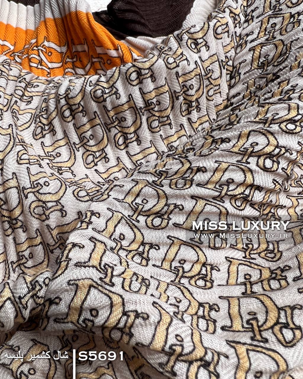 شال کشمیر پلیسه اعلا S5691 - تصویر 2