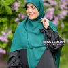 روسری نخی وال کولدار سبز زمردی میس لاکچری