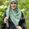 روسری نخی وال کولدار سبز سیج میس لاکچری