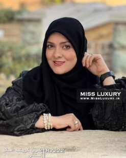 کرپ کریشه اعلا مشکی میس لاکچری