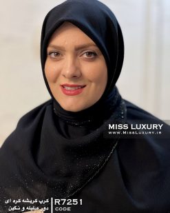 روسری کرپ کریشه میس لاکچری