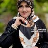 خرید روسری مجلسی ابریشم توییل میس لاکچری