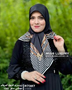 روسری ابریشم توییل میس لاکچری