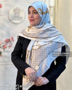 روسری مجلسی توییل وارداتی میس لاکچری