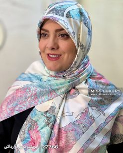 روسری مجلسی توییل وارداتی میس لاکچری