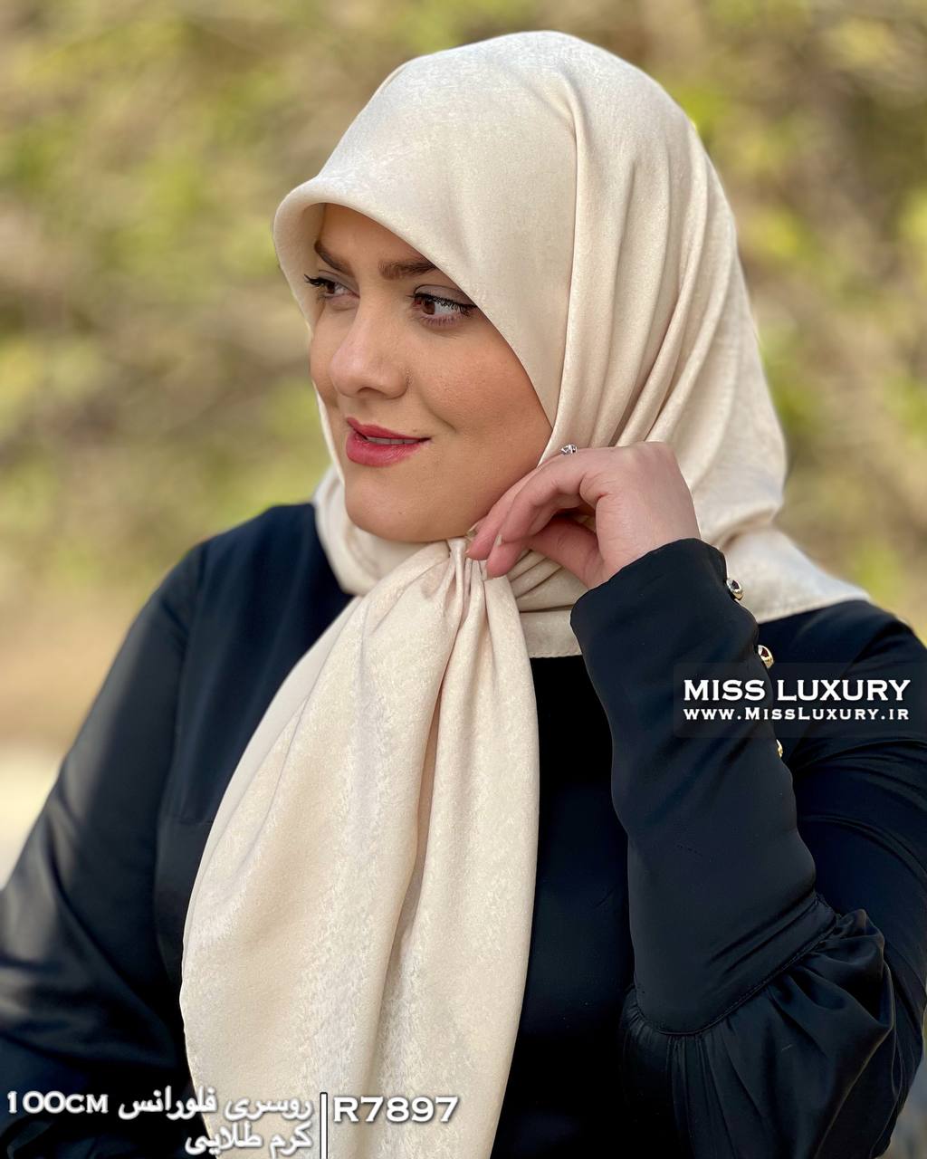 روسری مجلسی فلوراس میس لاکچری