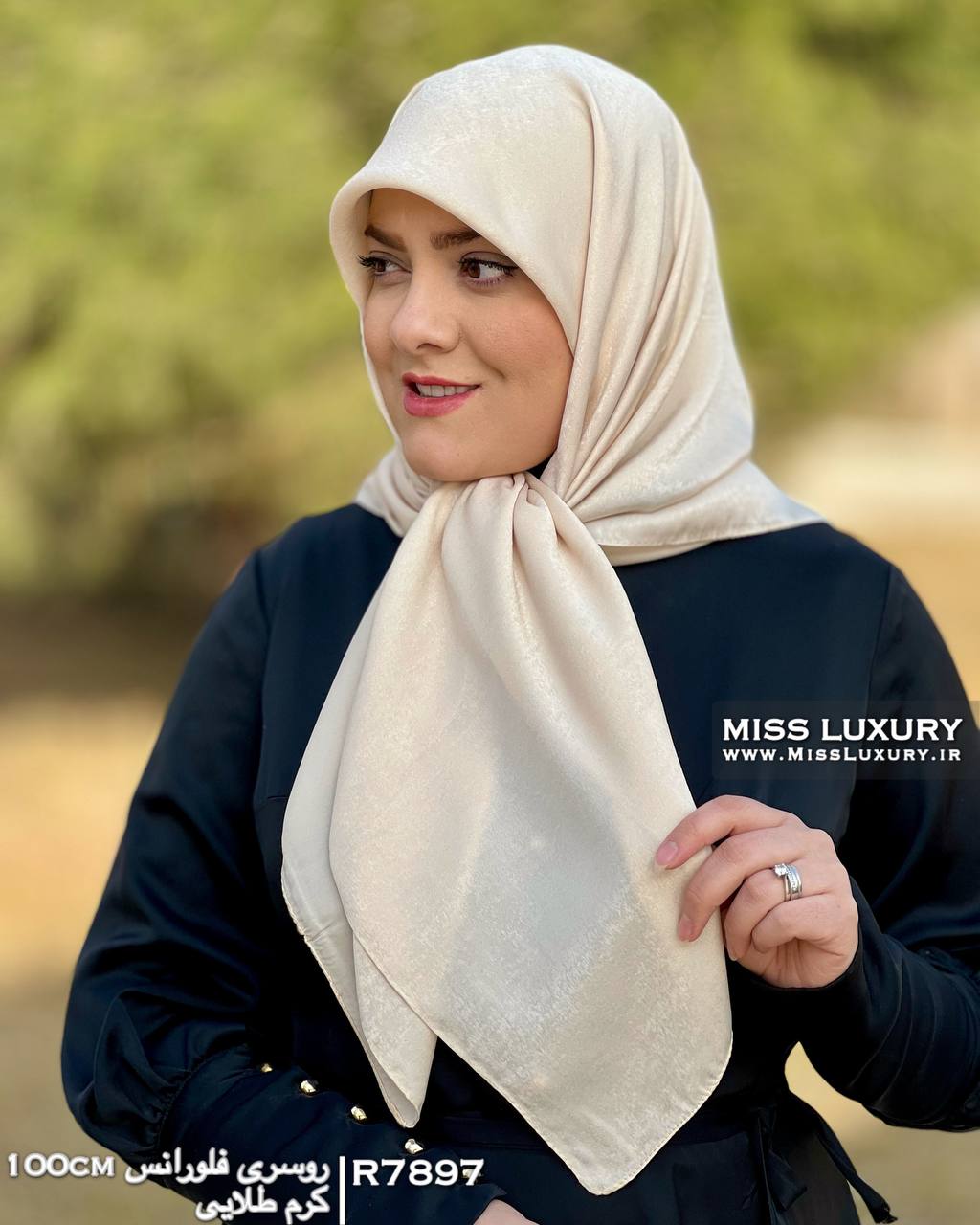 روسری مجلسی فلوراس میس لاکچری
