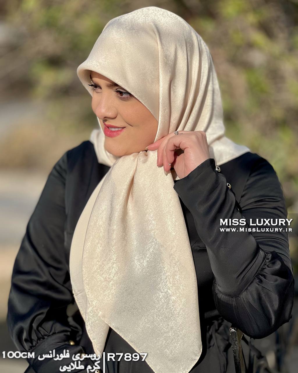 روسری مجلسی فلوراس میس لاکچری