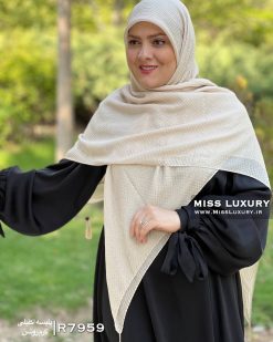 روسری پلیسه اکلیلی نخ وال میس لاکچری