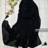 شال مجلسی کرپ کریشه نگیندار میس لاکچری