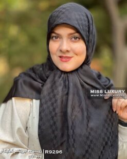 روسری ابریشم نگیندار پیچازی میس لاکچری