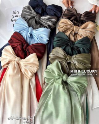 شال ویسکوز طیفی میس لاکچری