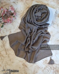 شال نخی طوسی میس لاکچری