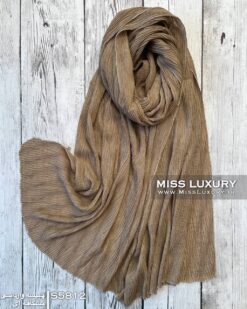 شال پلیسه وارداتی نسکافه ای میس لاکچری