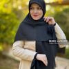 روسری کنفی وارداتی مشکی میس لاکچری