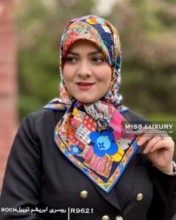 روسری ابریشم توییل میس لاکچری