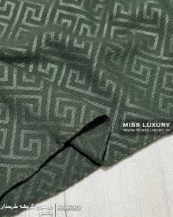 روسری کریشه طرحدار یشمی میس لاکچری