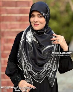 روسری ابریشم توییل اعلا قواره بزرگ میس لاکچری
