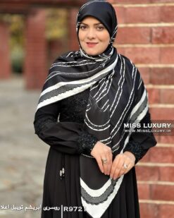 روسری ابریشم توییل اعلا میس لاکچری