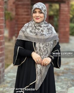 روسری نخی اعلا طوسی میس لاکچری