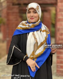 روسری توییل ابریشم وارداتی ال_وی میس لاکچری