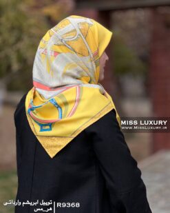 Alternative view of روسری توییل ابریشم وارداتی هرمس R9368