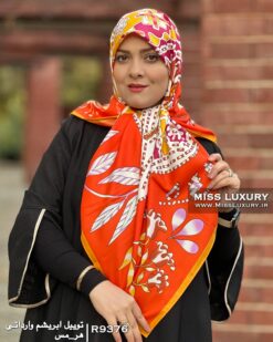 روسری توییل ابریشم وارداتی هر_مس میس لاکچری