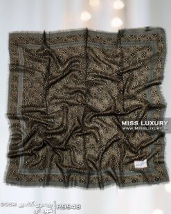 Alternative view of روسری کشمیر قهوه ای R9948