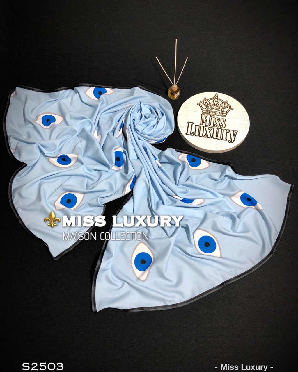 شال کرپ کنزو میس لاکچری