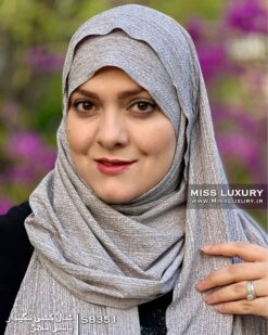 شال کشی نگیندار یاسی ملانژ میس لاکچری