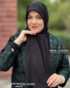 حریر سوزنی 100 ترک مربعی میس لاکچری