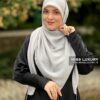 روسری الیزه وارداتی طوسی روشن میس لاکچری