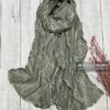 شال عنکبوتی ژاکارد ارتشی روشن میس لاکچری