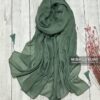 شال نخ وال اعلا سبز سیج میس لاکچری