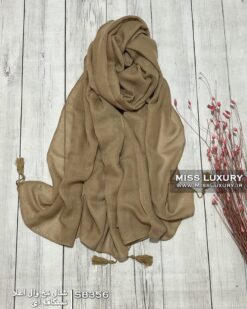 شال نخ وال اعلا نسکافه ای میس لاکچری