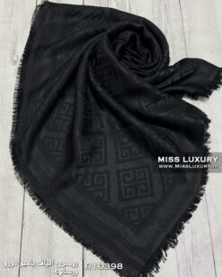 Alternative view of روسری بامبو مشکی ورساچه R10398