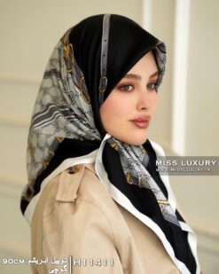 روسری توییل ابریشم گوچی میس لاکچری