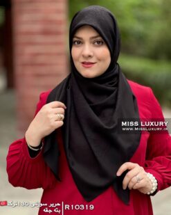 روسری حریر سوزنی ترک بته جقه میس لاکچری